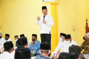 Safari Ramadhan di Masjid Al-Iman Setokok, Rudi Bicara Tata Ruang Pembangunan Batam