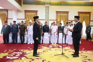 Ansar Kukuhkan Mardiyanto Arif Rakhmadi Sebagai Kepala Perwakilan BPKP Kepri