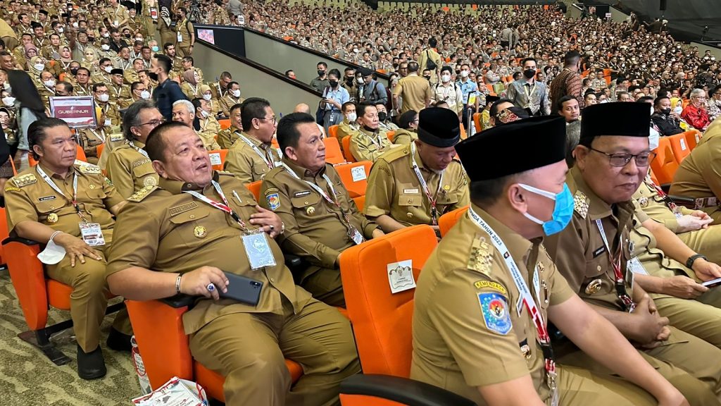 Ansar Hadiri Rakor Nasional Kepala Daerah dan Forkopimda