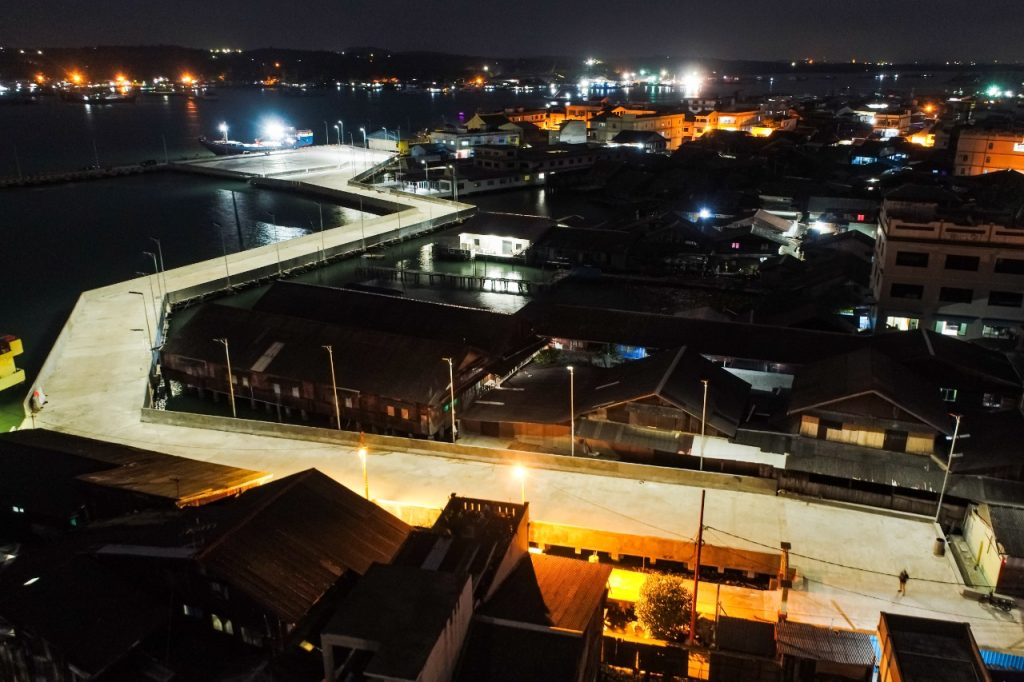 Bagian Penataan Ibukota dan Peningkatan Ekonomi Kepri, Kini Pelantar 1 dan 2 Terhubung