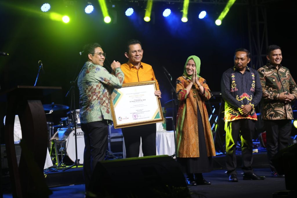 Ansar Ahmad Jadi Duta BUM Desa Kategori Pemimpin Daerah