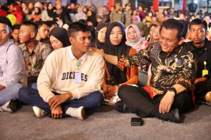 Aksi Soegi Bornean Mampu Pukau Masyarakat Kepri di Acara Millennial Carnival 2023
