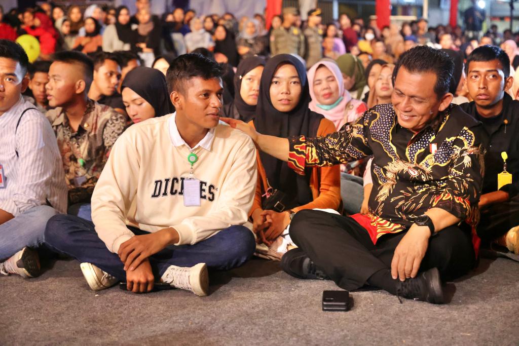 Aksi Soegi Bornean Mampu Pukau Masyarakat Kepri di Acara Millennial Carnival 2023