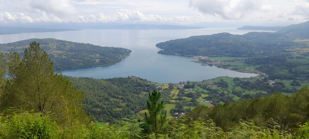 Geosite Sipinsur Manjakan Mata Dengan Panorama Danau Toba Yang Eksotis