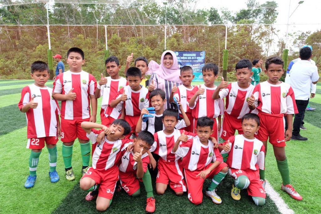 Rahma Buka Turnamen Minisoccer: Semoga Kelak Harumkan Kota Tanjungpinang