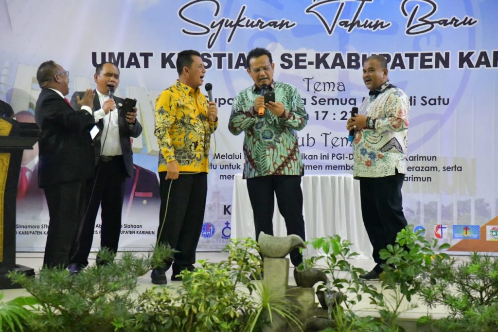 Ansar Ucapkan Selamat ke Pengurus Harian PGI-D Karimun 2023-2027