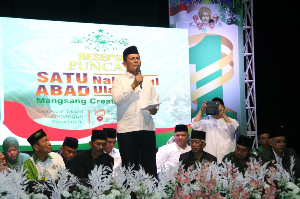Harlah Satu Abad NU, Gubernur Ansar Bangga dengan Warga NU