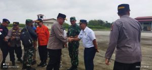 Kapolda Kepri Tinjau Langsung Lokasi Tanah Longsor di Kecamatan Serasan