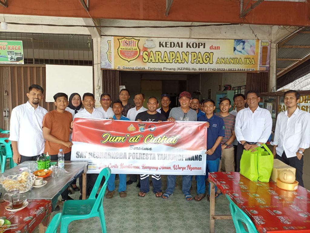 Polresta Tanjungpinang Tampung Unek-unek Warga di “Jumat Curhat”