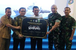 Ansar Resmikan  Kampung Cinta Bangga Paham Rupiah & Peletakan Prasasti Ekspedisi Rupiah Berdaulat