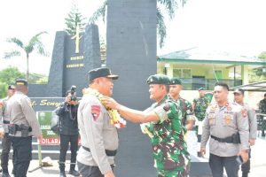 Kapolda Kepri Kunjungi Batalyon Infantri 10 Marinir/SBY dan Raider Khusus 136/TS