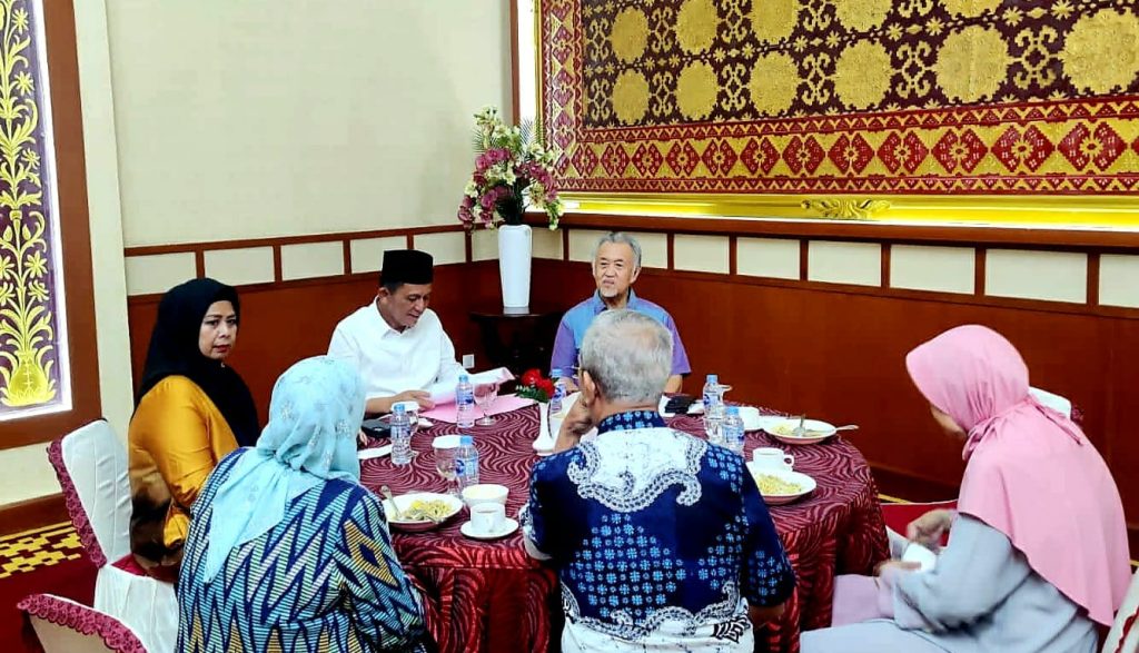 Ansar Terima Audiensi  Pengurus PWRI Kepri, Wadah Pensiunan Ingin Tetap Berkontribusi