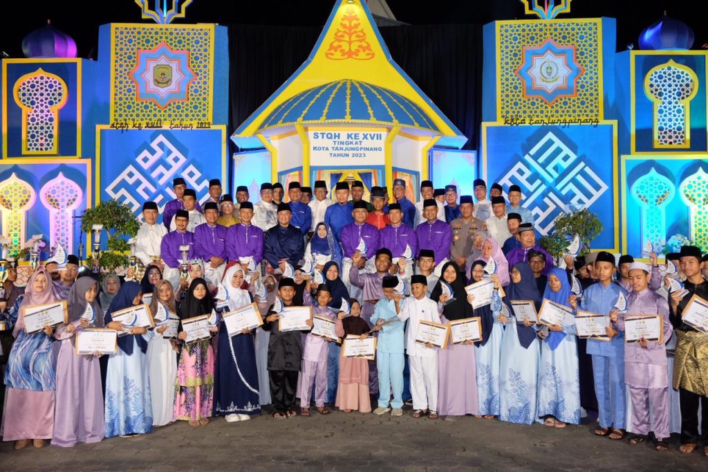 Kecamatan Tanjungpinang Timur Kembali Raih Juara Umum di STQH ke XVII Tanjungpinang