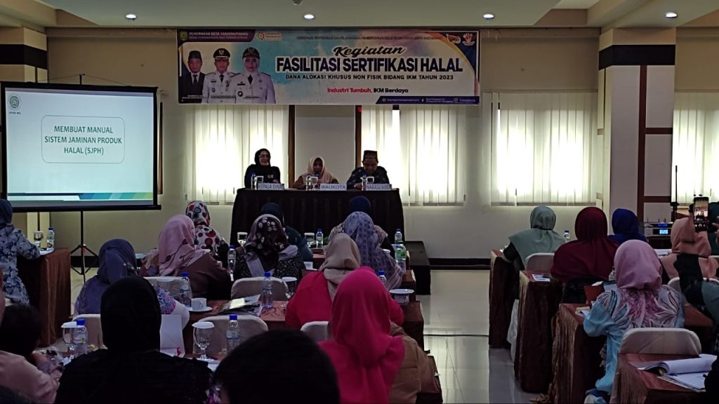 Disdagin Tanjungpinang Fasilitasi Sertifikat Halal Bagi 90 Pelaku Usaha, 2024 Wajib Produk Halal
