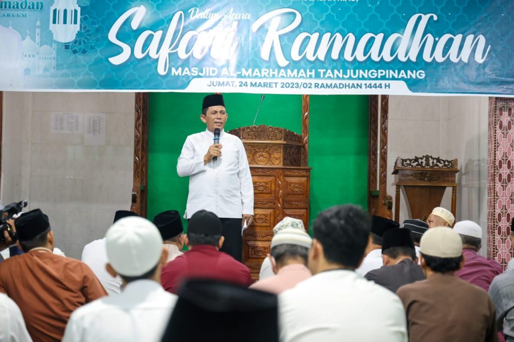 Ansar Safari Ramadhan Perdana di Masjid Al-Marhamah Tanjungpinang