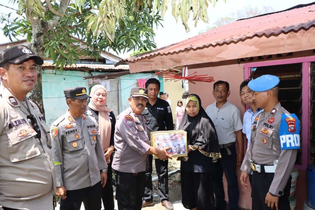 Polresta Tanjungpinang Kembali Salurkan Program Bansos ‘Polda Kepri Untuk Negeri”