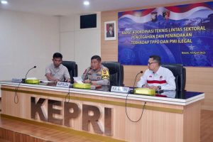 Polda Kepri Gelar Rapat Lintas Sektoral Pencegahan-Penindakan TPPO dan PMI Ilegal