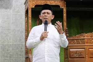 Ansar Kunjungi Masjid Al-Ikhlas Tanjungpinang, Tempatnya Belajar Ngaji di Masa Kecil