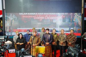 HUT Bhayangkara, Polri Gelar Wayang Kulit, Sigit: Perkuat Sinergitas Polri, TNI dan Rakyat