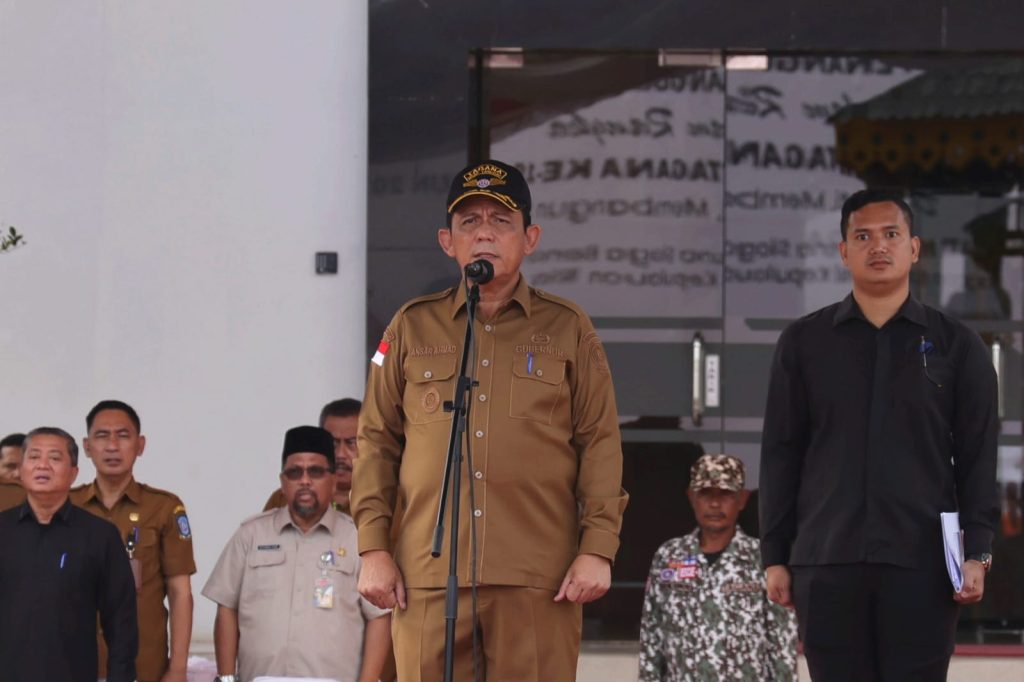 Inspektur Upacara HUT ke-19 Tagana, Ansar Dorong Edukasi dan Manajemen Kebencanaan