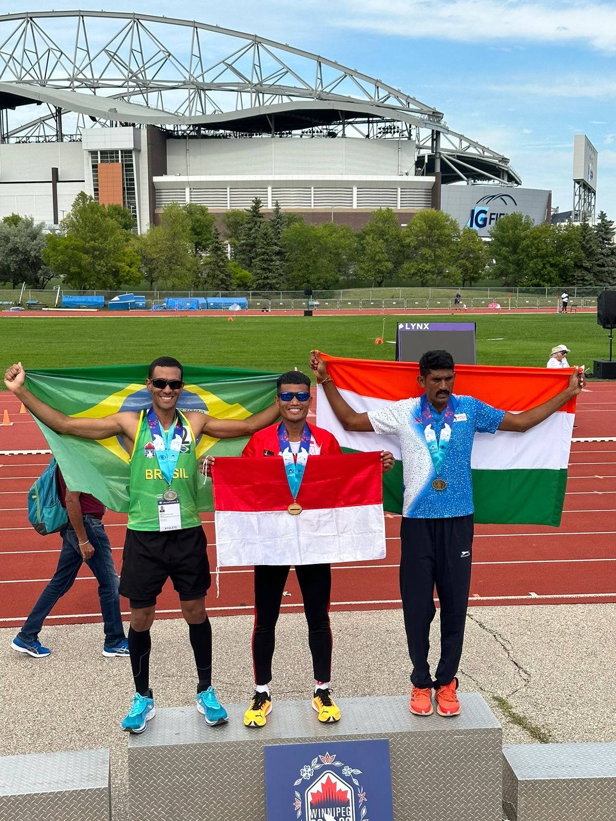 Bripka Desjan Siallagan Raih Medali Emas di World Police And Fire Games 2023