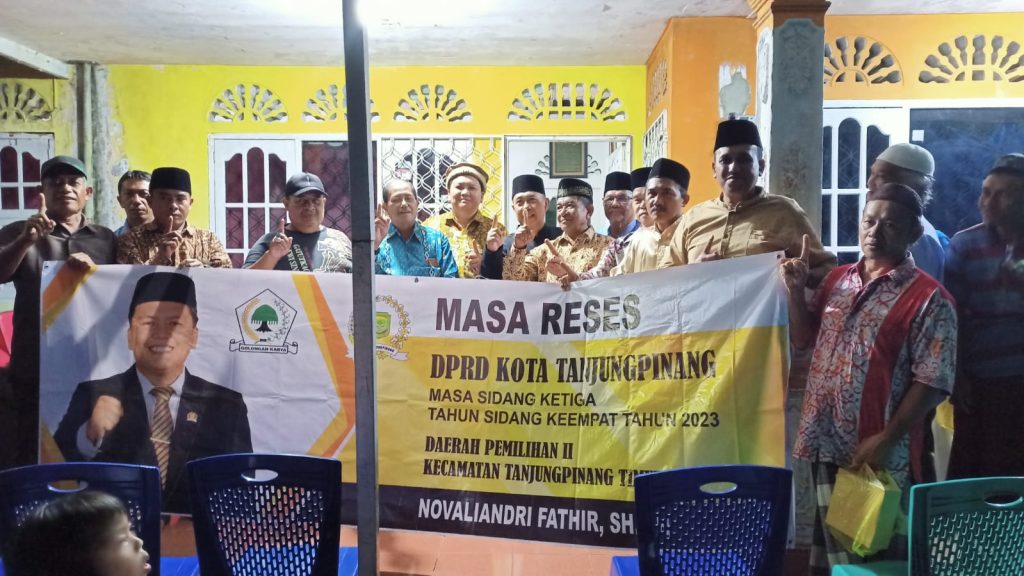 Novaliandri Fathir Gelar Reses di Wilayah Kelurahan Kampung Bulang