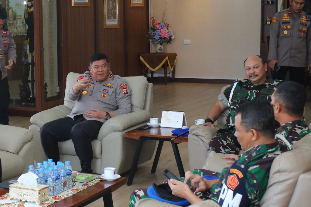 Kapolda Kepri Terima Kunjungan Audensi Danpuspom TNI