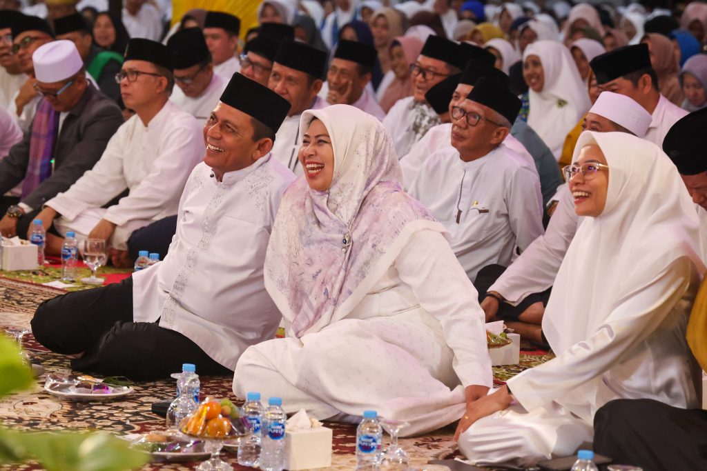 Warga Tanjungpinang Antusias Ikuti Tabligh Akbar Maulid Nabi Muhammad SAW di Gedung Daerah