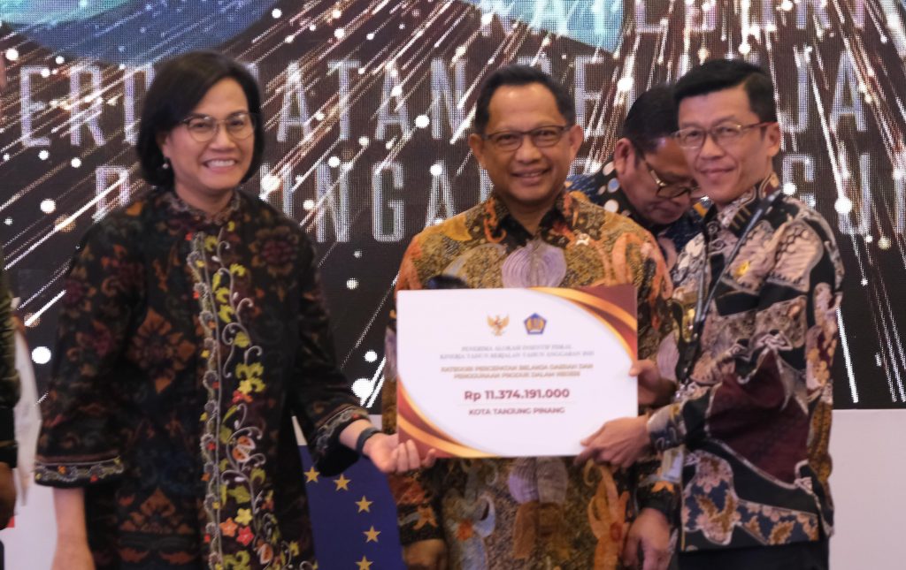 Hore! Pemko Tanjungpinang Dapat Alokasi Intensif Fiskal Rp 17 M dari Kemenkeu