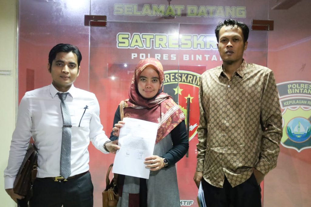 Elyza Riani Akhirnya Lapor Polisi Soal Kartu Namanya di Paket Bantuan Baznas Bintan