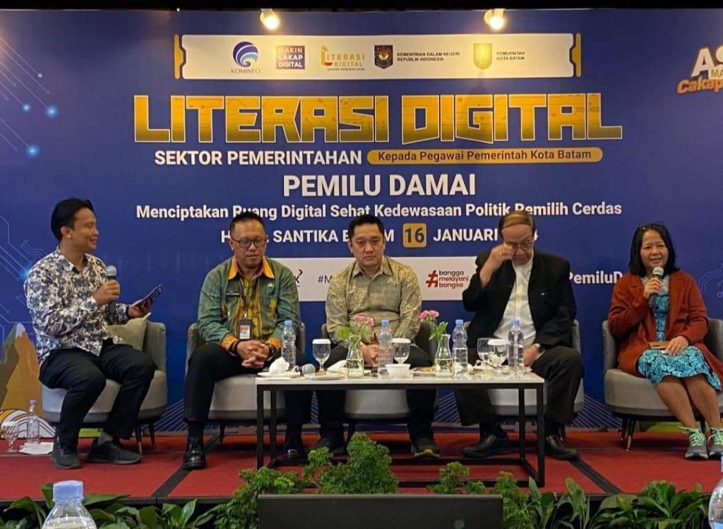 Pemko Batam-Kemkomiinfo Gelar Literasi Digital: Wujudkan ASN Cakap Digital
