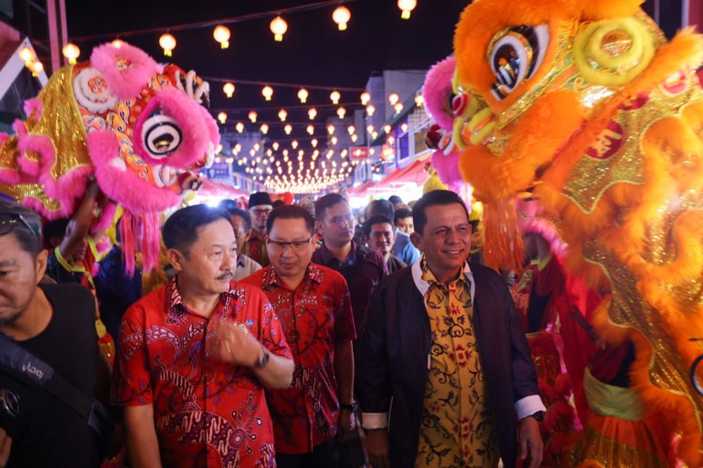 Bazar Imlek Tanjungpinang Jadi Destinasi Wisata Kuliner Kota Tua