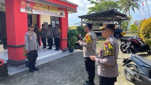 Kapolda Kepri Bersama Kapolres Bintan Kunjungi Polsek Tambelan