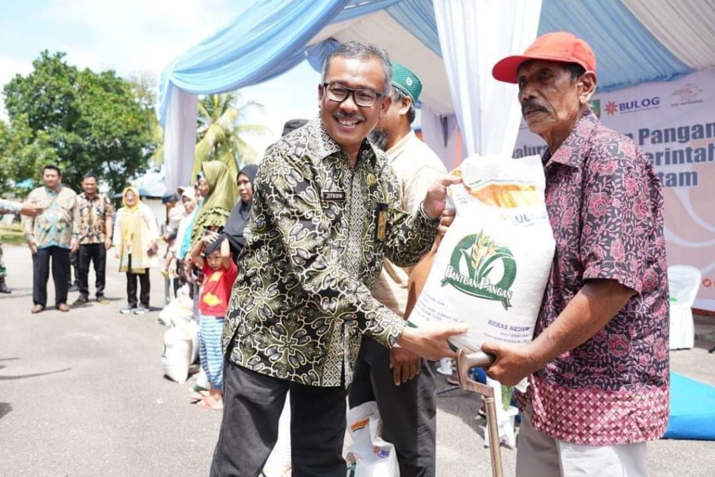 Pemko Batam Mulai Salurkan Cadangan Beras Pemerintah Bantuan Pangan Tahap I 2024