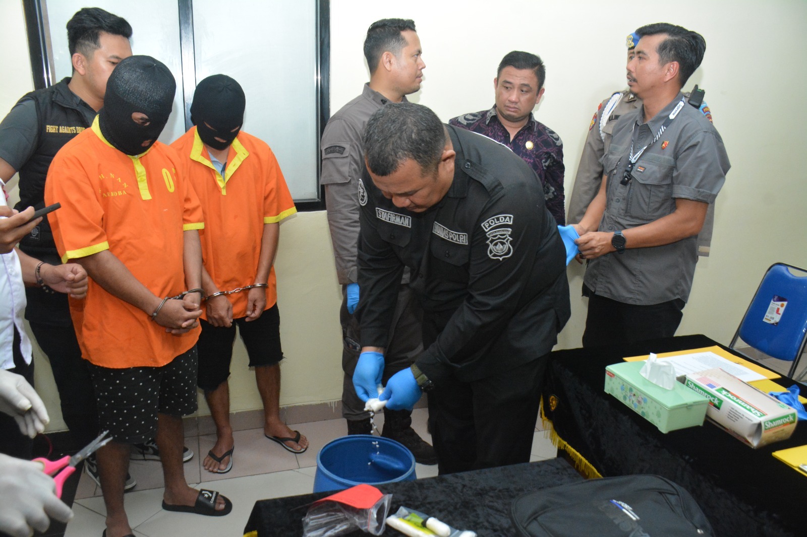 Polda Kepri Musnahkan Barang Bukti Sabu Seberat 344,2 Gram