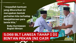 Sambut Ramadhan, 5.068 Lansia di Bintan Terima BLT Sebesar Rp 400 per Orang