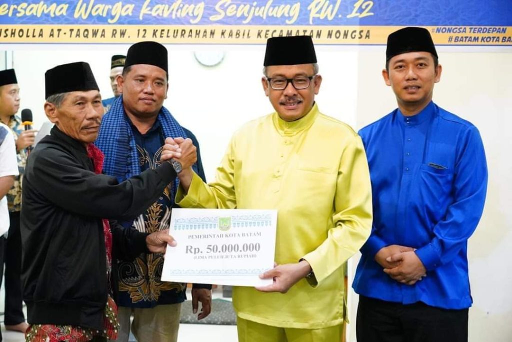 Safari Ramadhan di Mushala At-Taqwa, Jefridin Ajak Jamaah Jaga Kondusifitas Batam