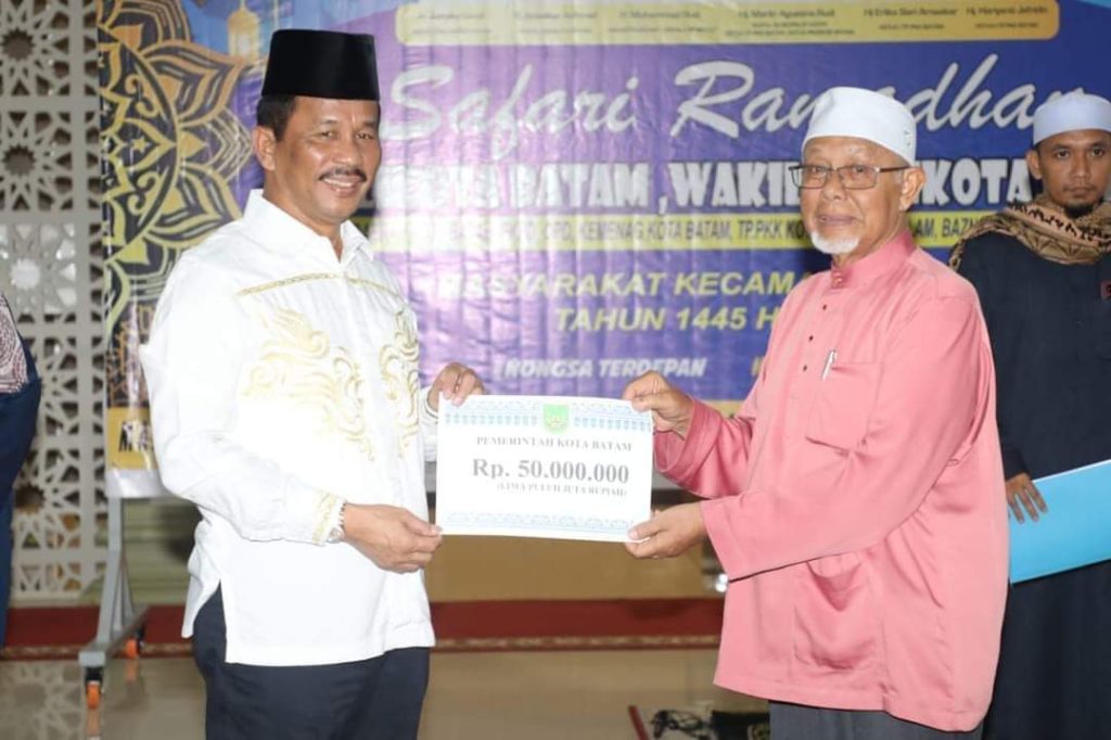 Rudi Ajak Warga Nongsa Bersama-sama Lanjutkan Pembangunan Batam