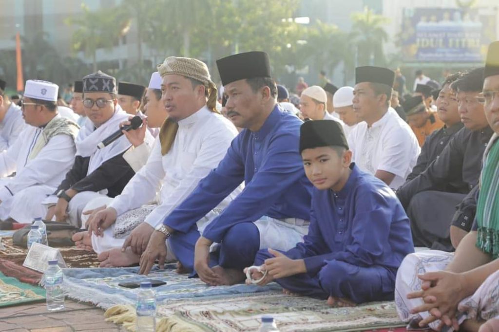 Pemko Batam Gelar Salat Idulfitri di Tiga Lokasi, Wali Kota Rudi di Dataran Engku Putri