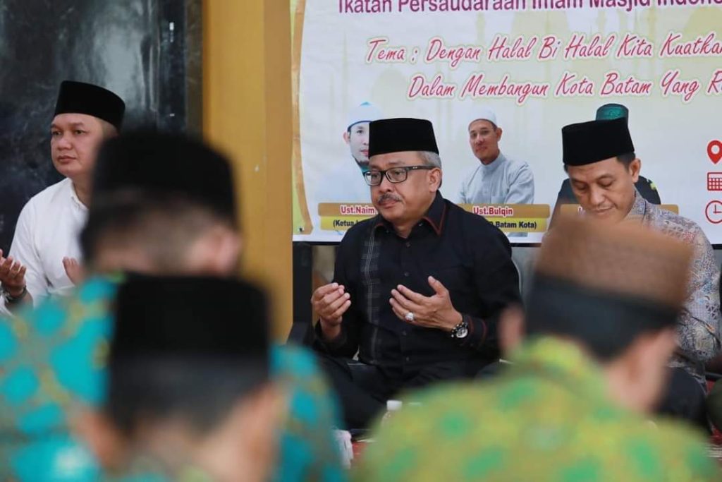 Sekda Batam Hadiri Halal Bihalal BMGQ dan IPM Batamkota