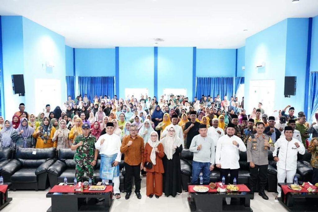 Jefridin Hadiri Halal Bihalal Syawal 1445 Hijriah di Kecamatan Bulang