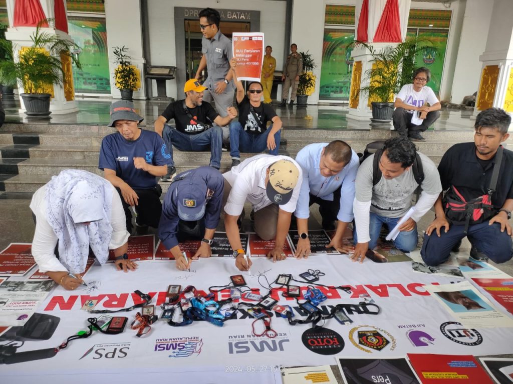 Sikap SMSI Kepri Terkait RUU Penyiaran yang Bungkam Kebebasan Pers