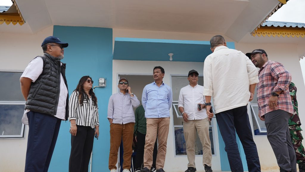 Kepala BP Batam Tinjau Pengerjaan Hunian Baru Warga Rempang di Tanjung Banon