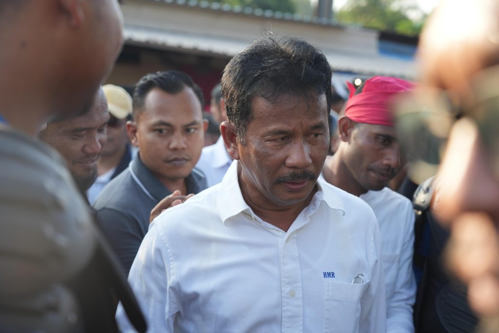 Muhammad Rudi Tinjau Langsung Lokasi Pemasangan Mini Booster Areal Perumahan Putra Jaya