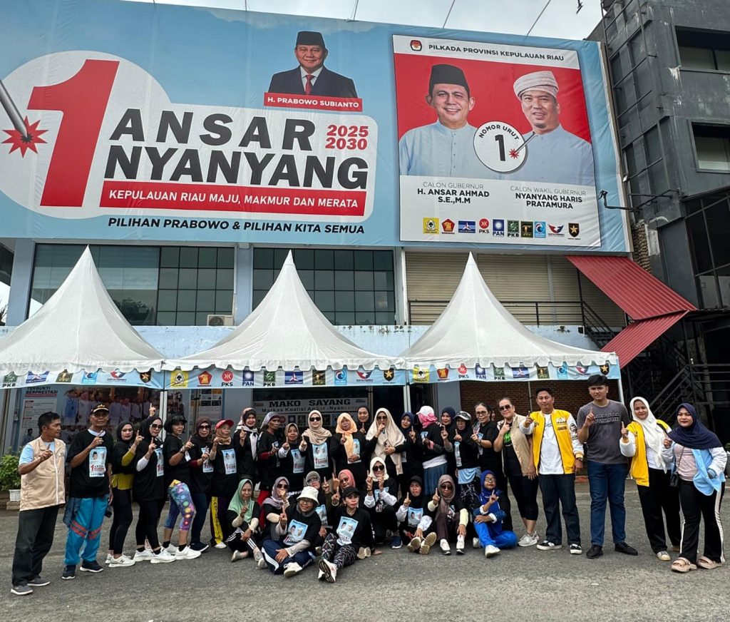 Meriah! Senam Sehat Bersama Centre of Millenial Kepri Hadirkan Energi Positif