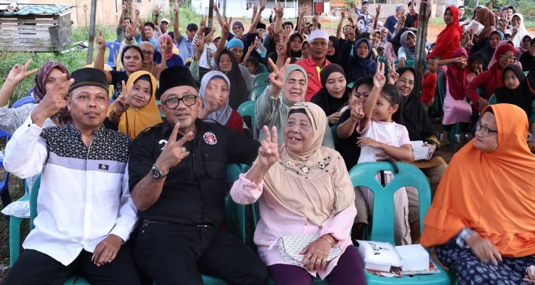 Lis-Raja Komitmen Benahi Jalan, Penerangan, dan Ekonomi Tanjungpinang