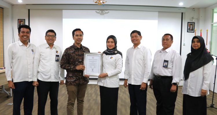 Tiga Instalasi di RSBP Batam Kini Terima Sertifikasi ISO 9001:2015