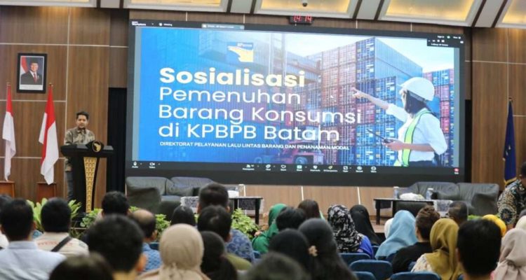BP Batam Gelar Sosialisasi Rencana Pemasukan Barang Konsumsi Tahun 2025