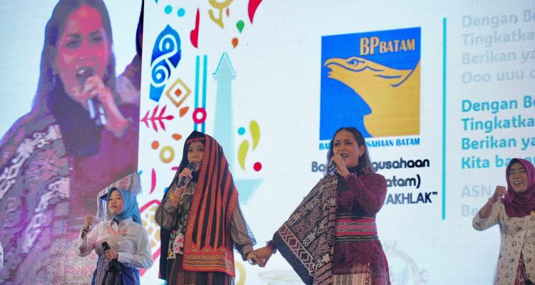 BP Batam Bawakan Jingle ASN BerAKHLAK di ASN Culture Festival 2024