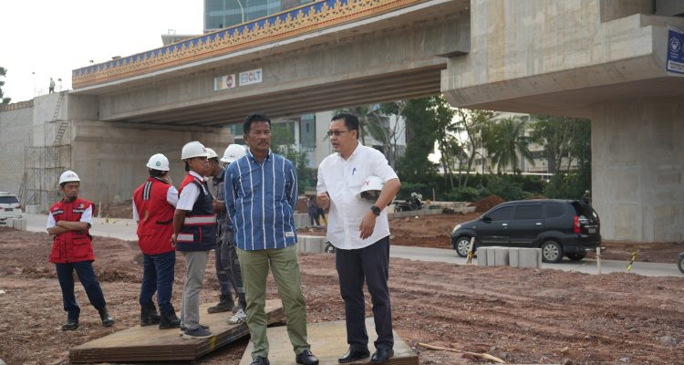 Kepala BP Batam Tinjau Pekerjaan Akhir Proyek Flyover Sei Ladi